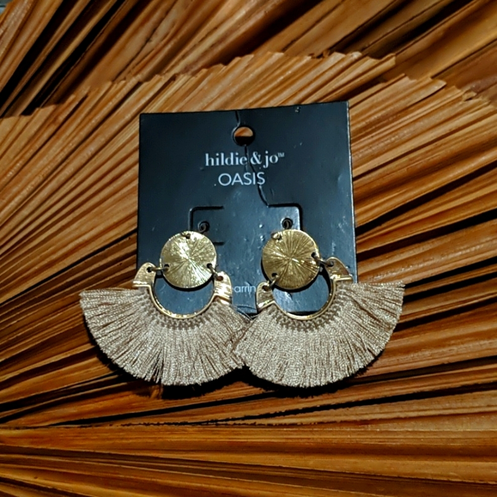 3 for $30 | Boho Fan Fringe Earrings